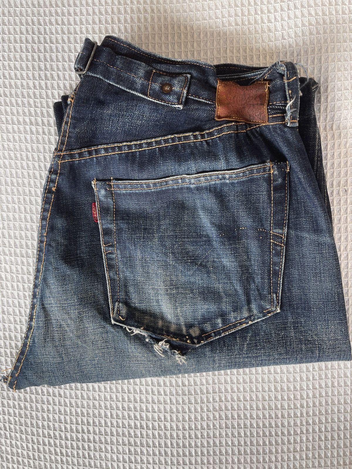 Levi's Vintage Clothing Very Rare🔥Vintage Levis 501xx LVC Lot 37501 Selvedge Denim Size US 36 / EU 52 - 4 Thumbnail