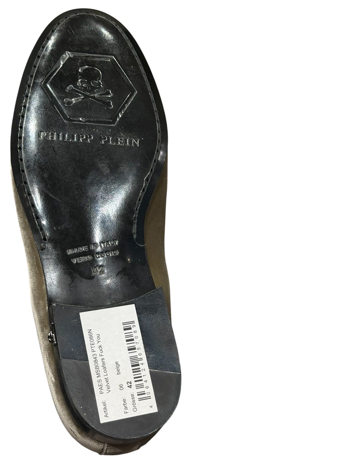 Philipp Plein Philipp Plein Velvet Slip On Loafers With Rhinestones Size US 9 / EU 42 - 6 Thumbnail