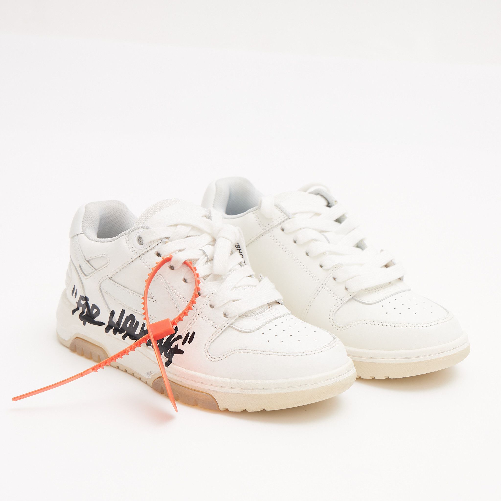 image of Off White Out Of Office "ooo" Sneakers, Women's (Size 4)