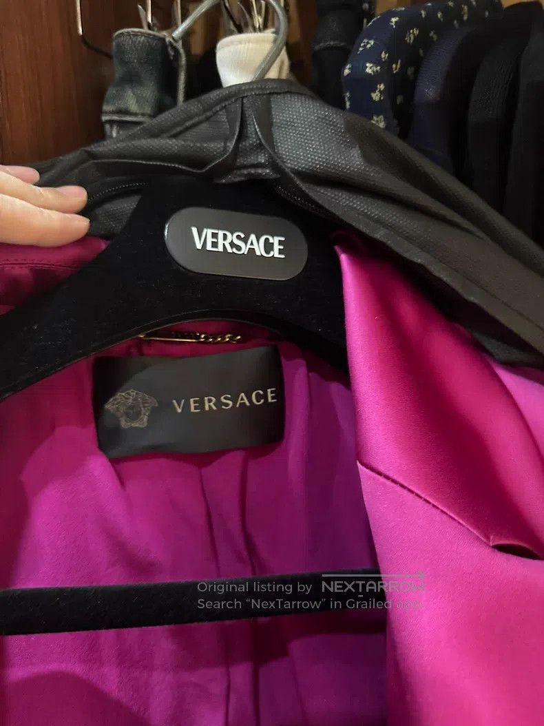 Versace Versace Silk trench coat Size S / US 4 / IT 40 - 7 Thumbnail