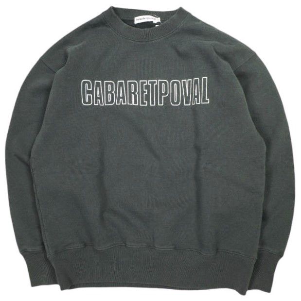 Other Other CABARET POVAL Frost Fade PH Logo Fleece Cotton Sweatshirt Textile Sweatshirts & Hoodies 26SS-PVA-SW01 DUTY FREE for USA Size ONE SIZE - 1 Thumbnail