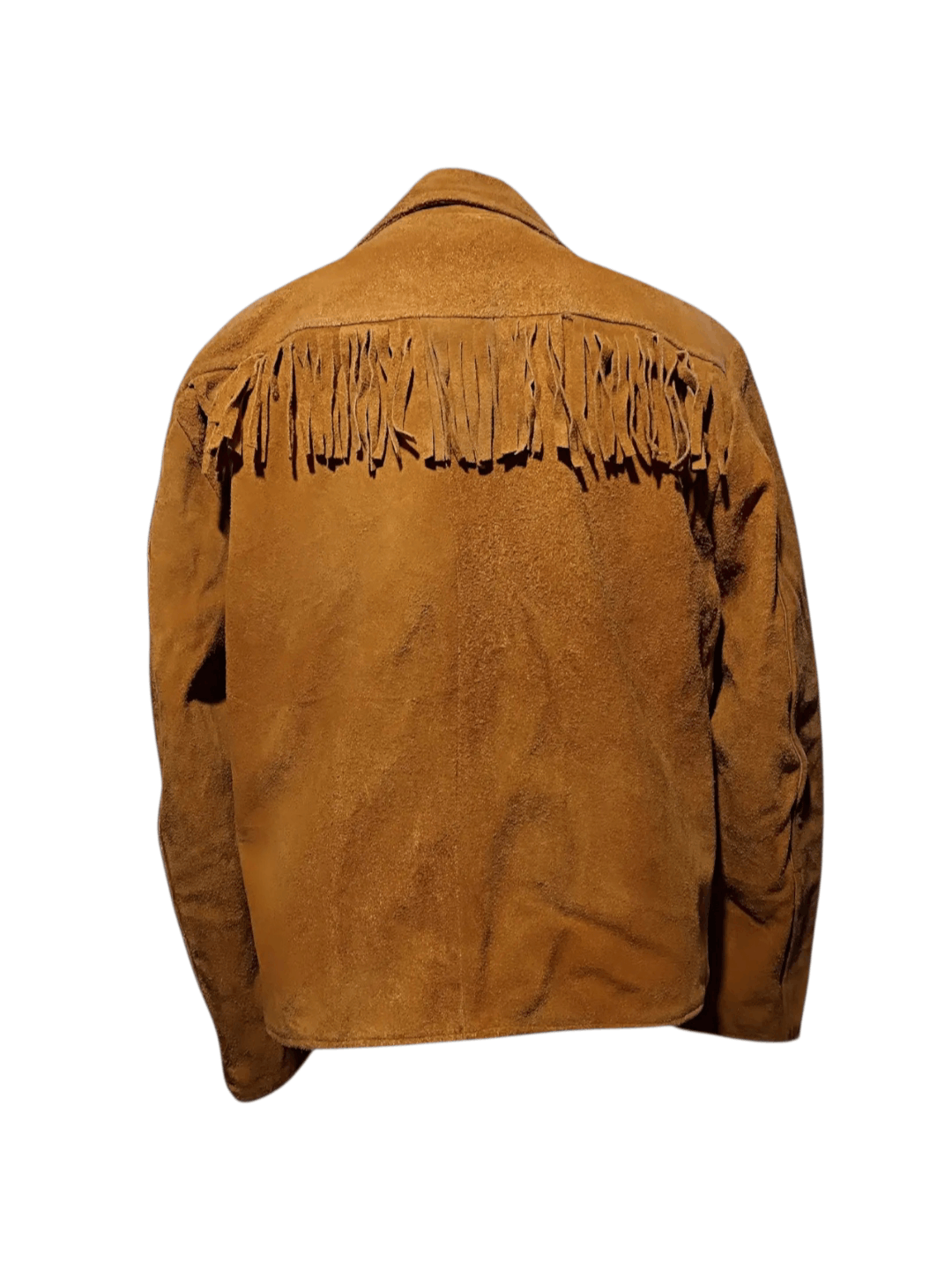 Vintage Vintage Fringe Western Suede Jacket Size US L / EU 52-54 / 3 - 5 Thumbnail