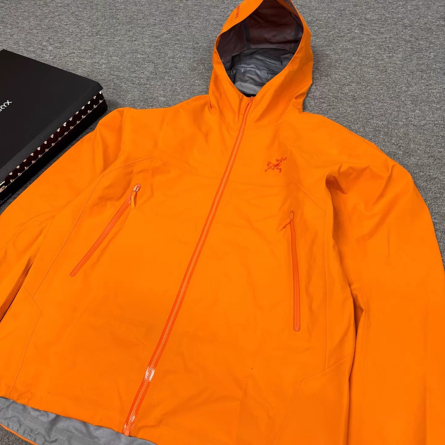 Arc'teryx Arcteryx Beta Orange Waterproof Hooded Jacket L 99 New Size US L / EU 52-54 / 3 - 3 Thumbnail