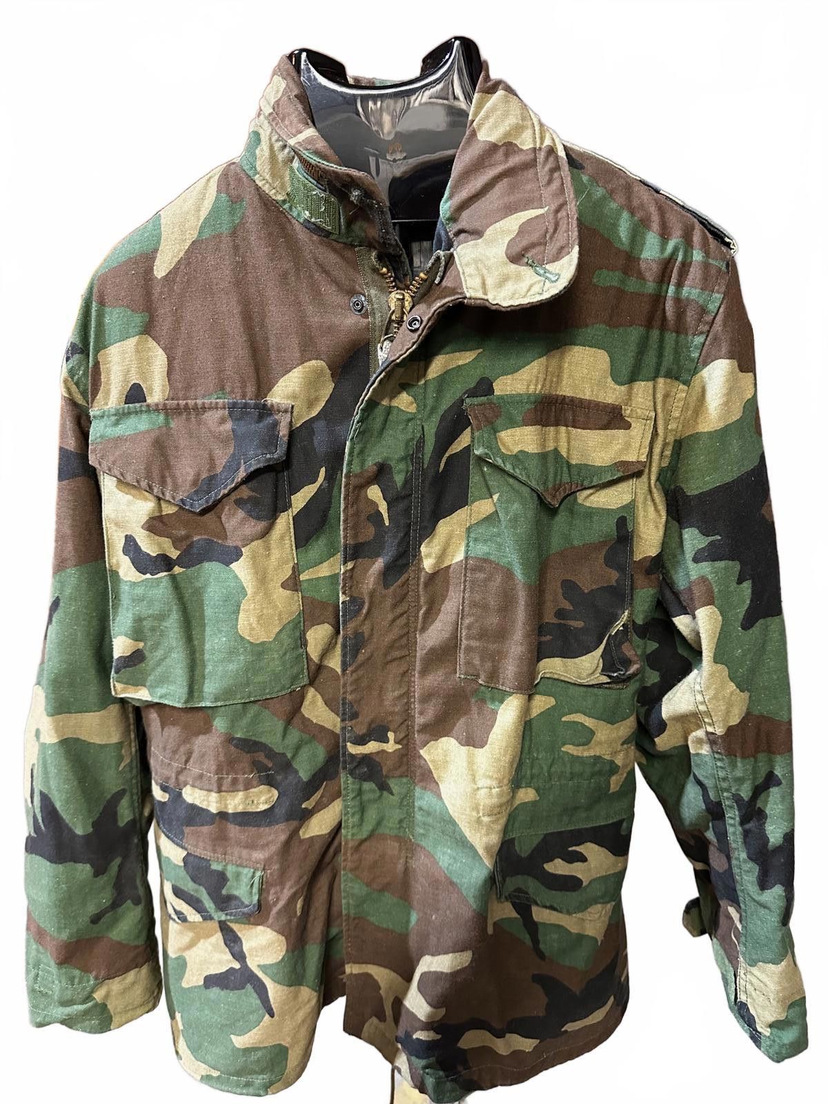 Other Vintage U.S. Army M-65 Field Jacket Woodland Camo Small 80s Size US S / EU 44-46 / 1 - 1 Thumbnail
