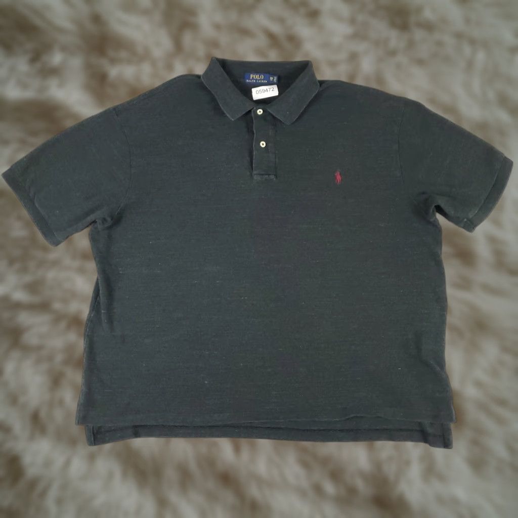 Ralph Lauren Ralph Lauren Polo Shirt Mens Big 2XB Gray Polo Shirt Big & Tall Mens Color Gray Polo Short Sleeve Casual Classic American Preppy Sports Mens Size US XXL / EU 58 / 5 - 1 Thumbnail
