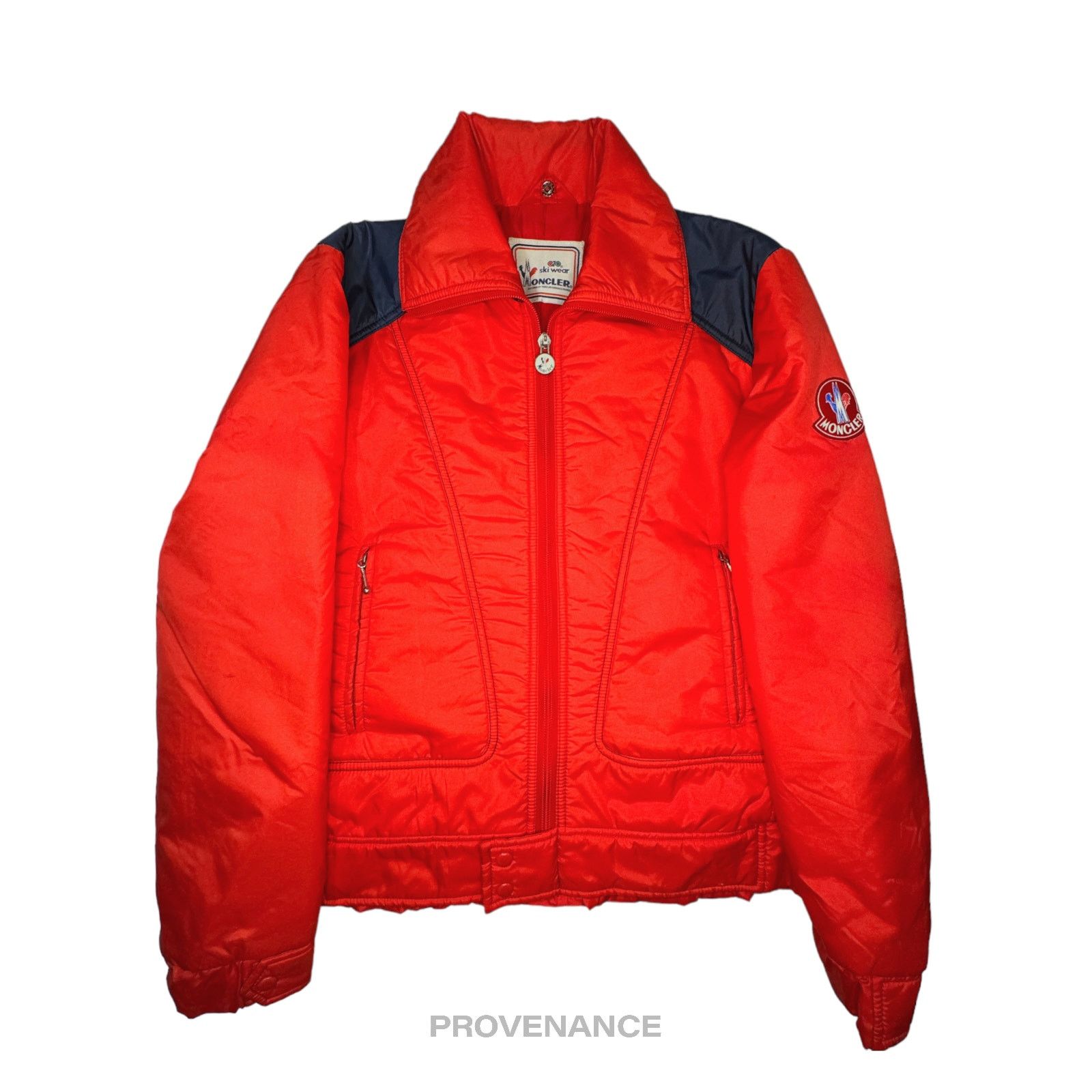 Moncler 🔴 Moncler Light Ski Jacket - Red Size US L / EU 52-54 / 3 - 1 Thumbnail
