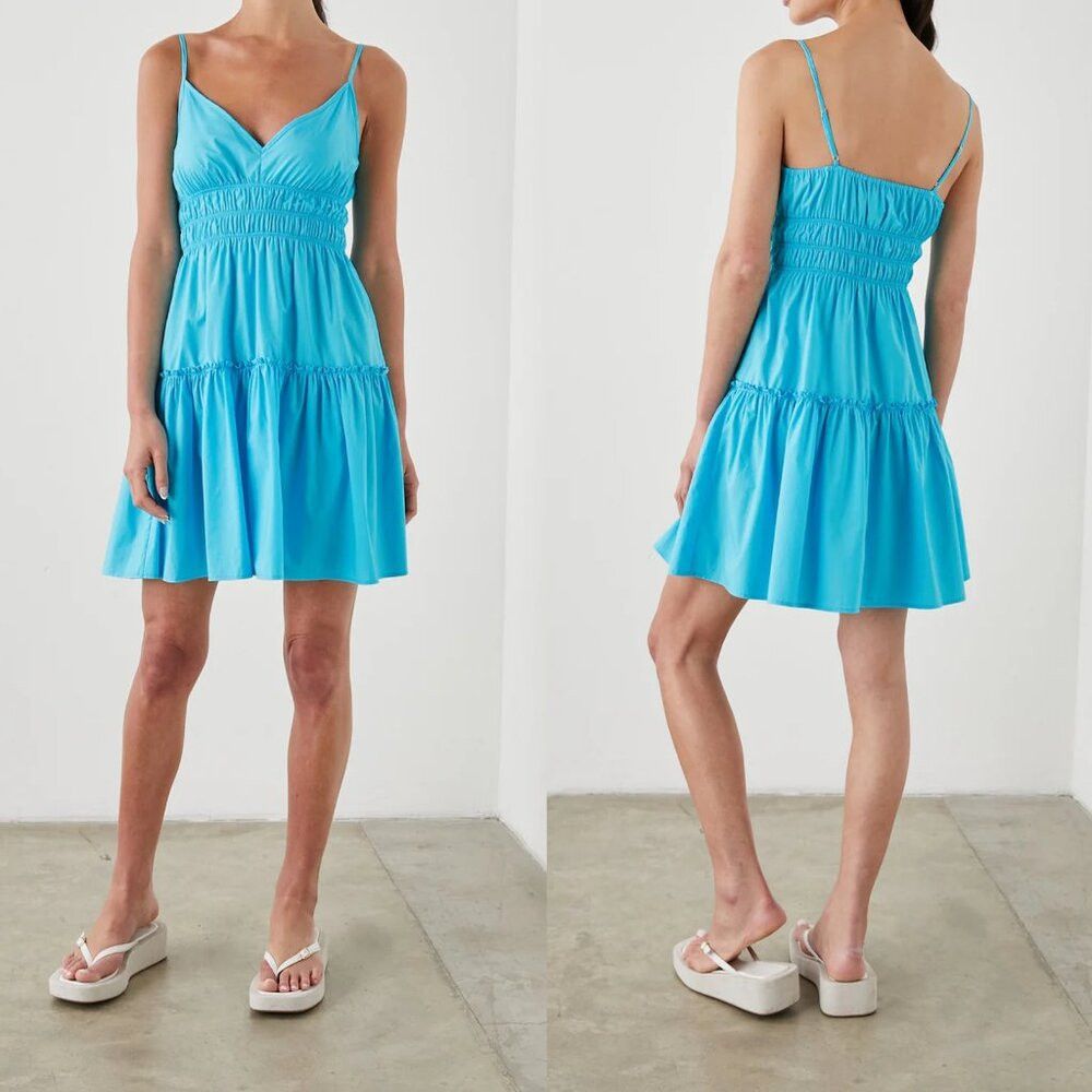 Rails NWT New $228 Rails Carmen Blue Surf Dress Size M Size M / US 6-8 / IT 42-44 - 1 Thumbnail