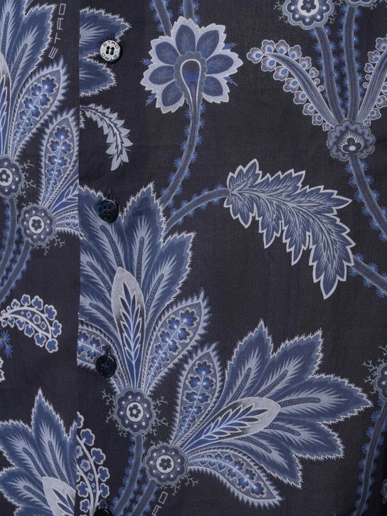 Etro o1lsvrm0425 Shirt in Navy Size US L / EU 52-54 / 3 - 5 Thumbnail