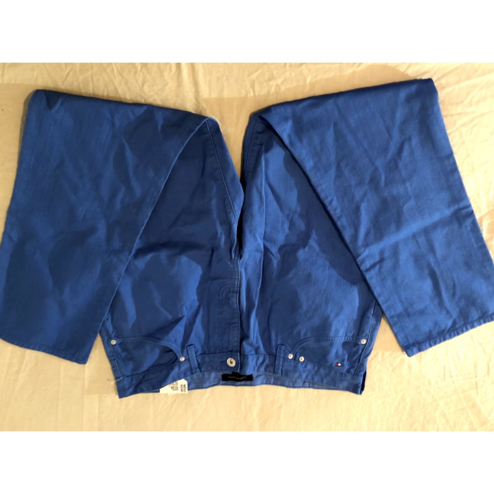 Tommy Hilfiger Tommy Hilfiger Jeans Mens 38x32 Slim Straight Blue Denim Pants 40x32 Size US 38 / EU 54 - 6 Thumbnail