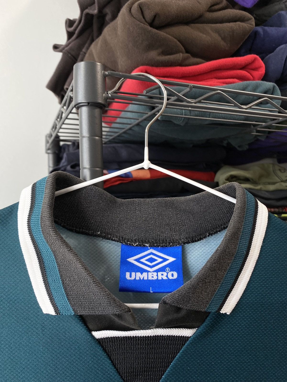 Umbro Rare! 1995 1996 Vintage Umbro Ajax Soccer Jersey T Shirt Size US L / EU 52-54 / 3 - 5 Thumbnail