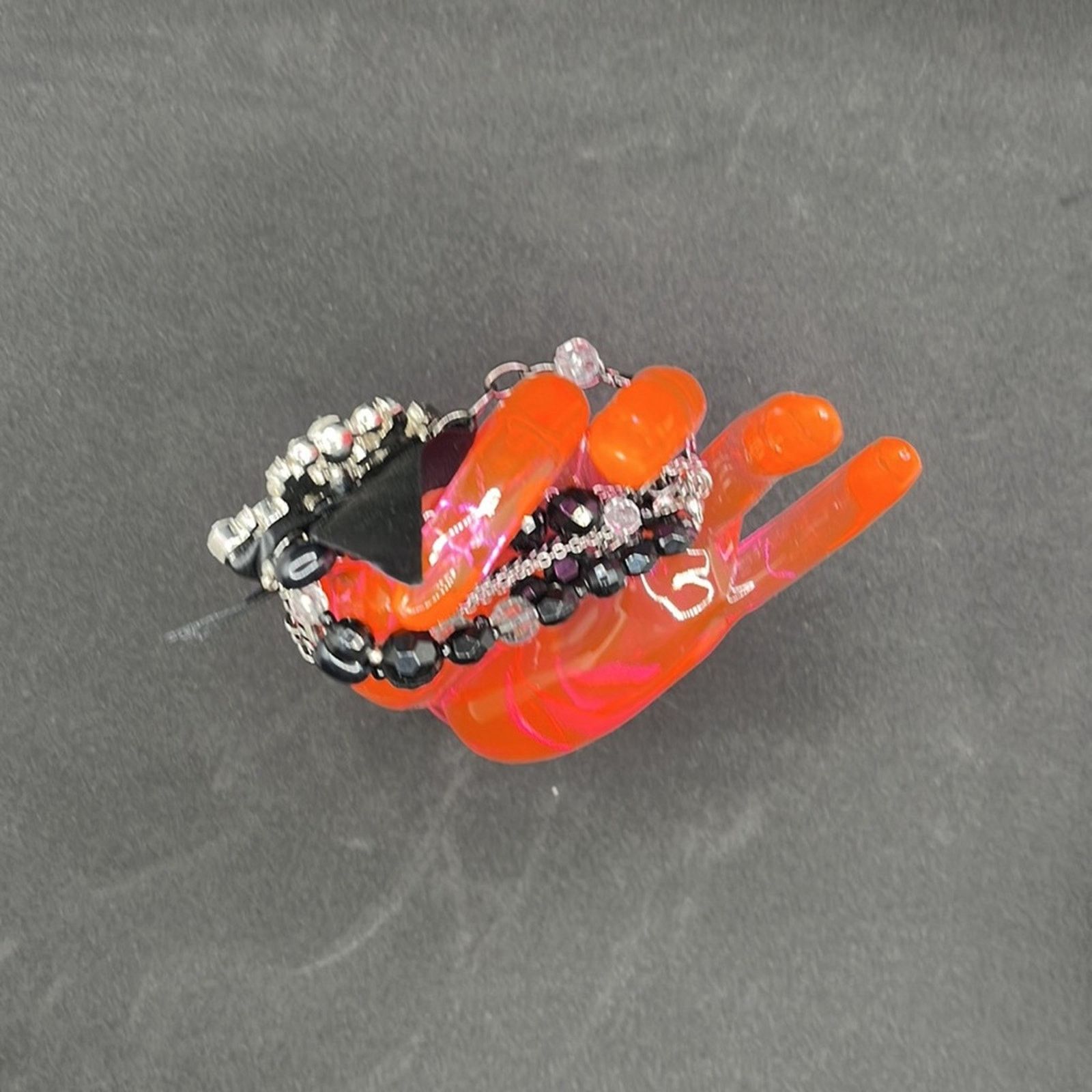 Express Express Ribbon rhinestone and beads bracelet Size ONE SIZE - 7 Thumbnail