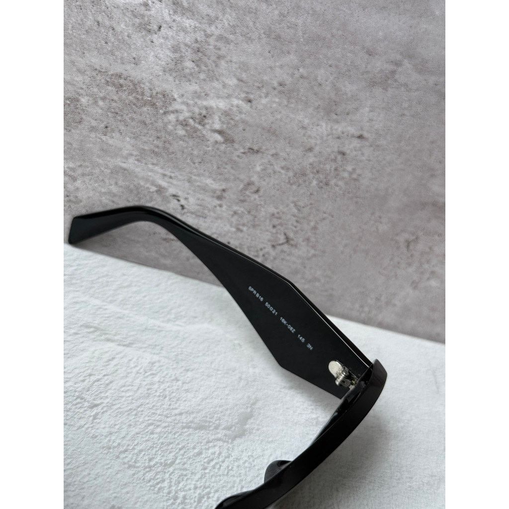 Prada NEW Prada PR B16S Sunglasses in Black $489 Size ONE SIZE - 7 Thumbnail