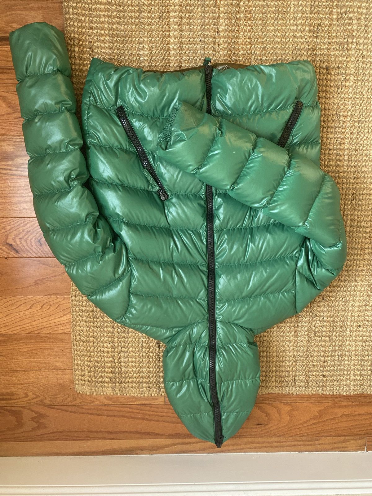 Duvetica Duvetica Full Zip Puffer Down Jacket Green | Grailed
