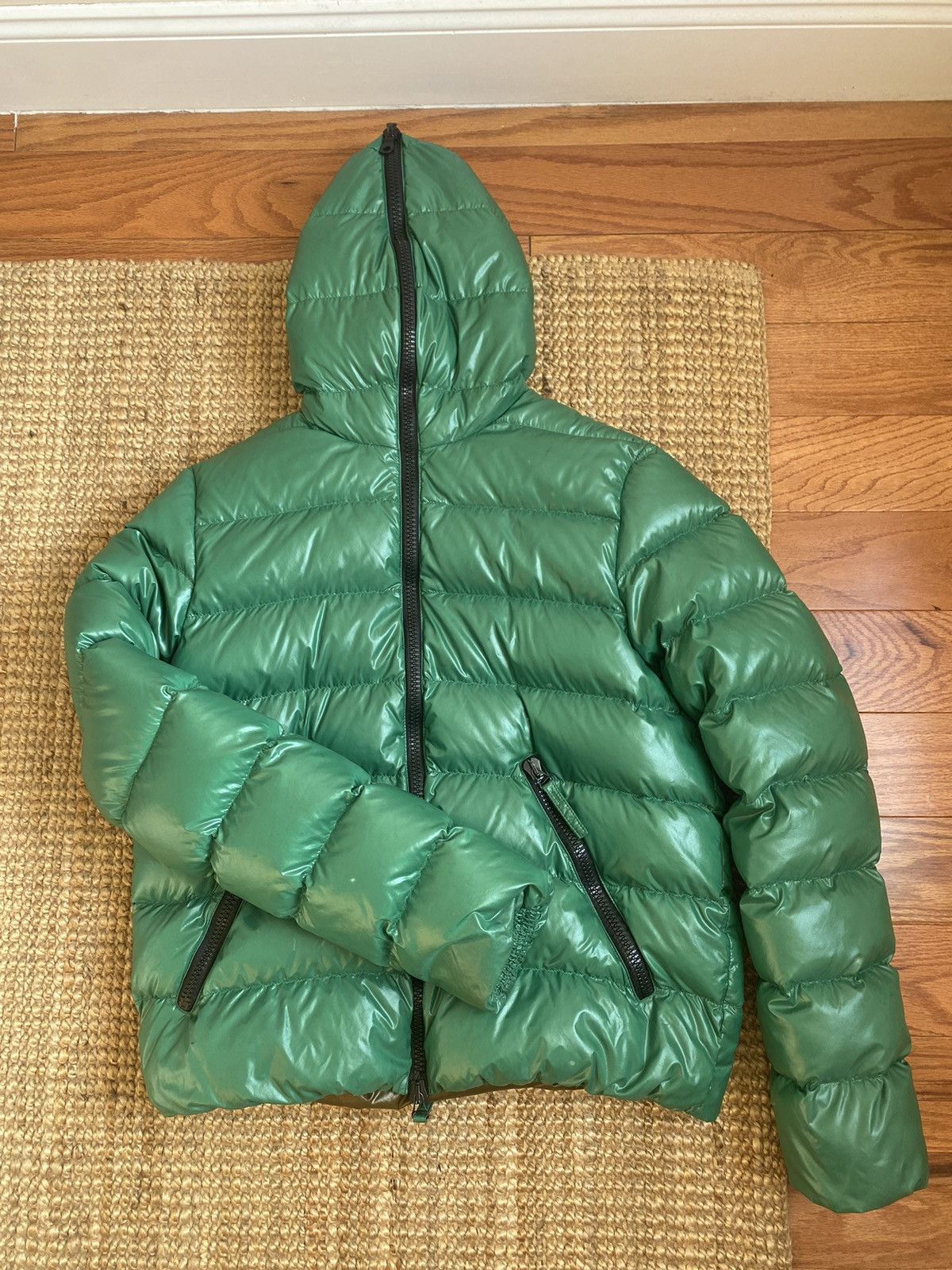 Duvetica Duvetica Full Zip Puffer Down Jacket Green Size US L / EU 52-54 / 3 - 1 Thumbnail