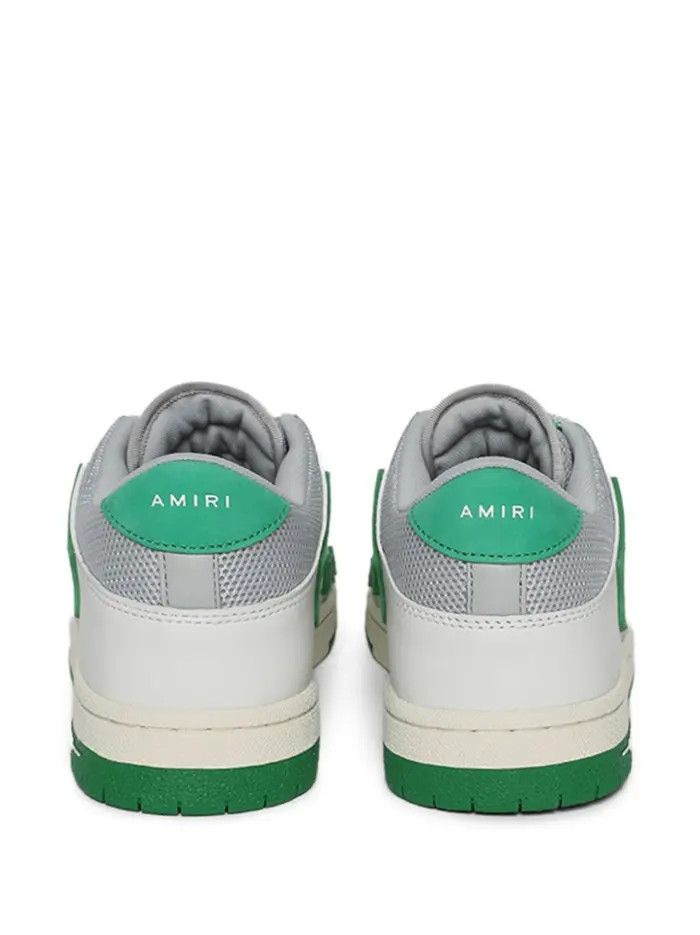 Amiri o1s1wg110526 Skel Top Leather Sneakers in Multicolor Size US 13 / EU 46 - 2 Thumbnail