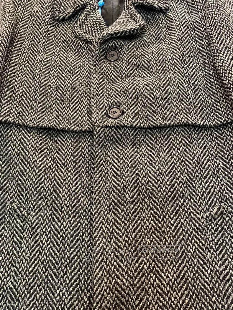 Saint Laurent Paris Saint Laurent Paris Grey double-layer herringbone coat Size US M / EU 48-50 / 2 - 7 Thumbnail