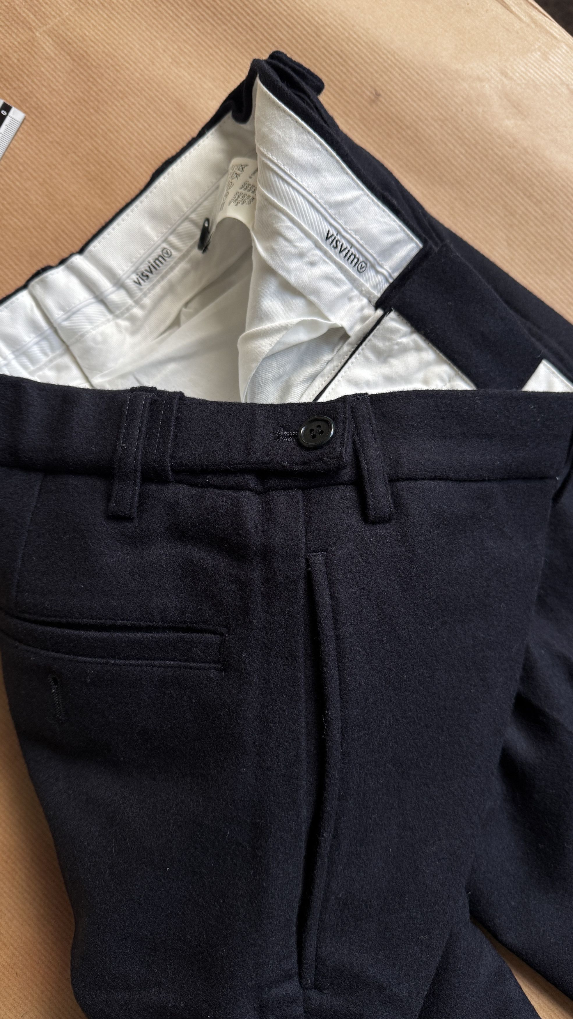aa . S . as new . HIGH-WATER SLACKS . WOOL . VS0001449