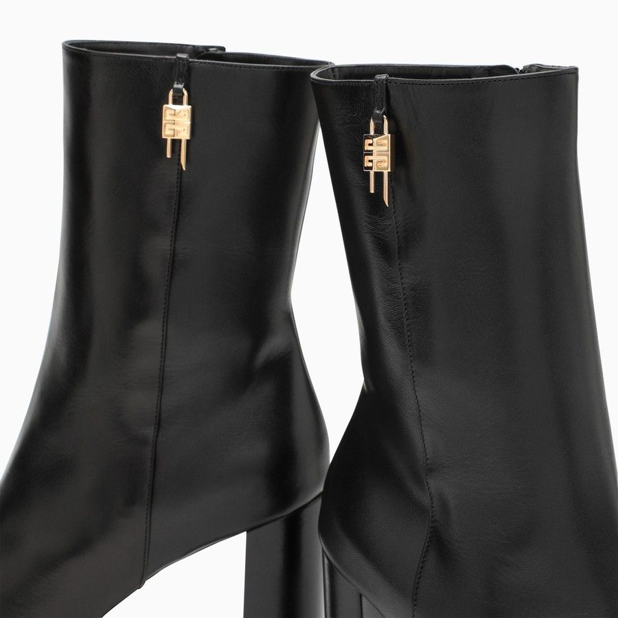 Givenchy o1d2blof0824 Platform Boots in Black Size US 7 / IT 37 - 5 Thumbnail