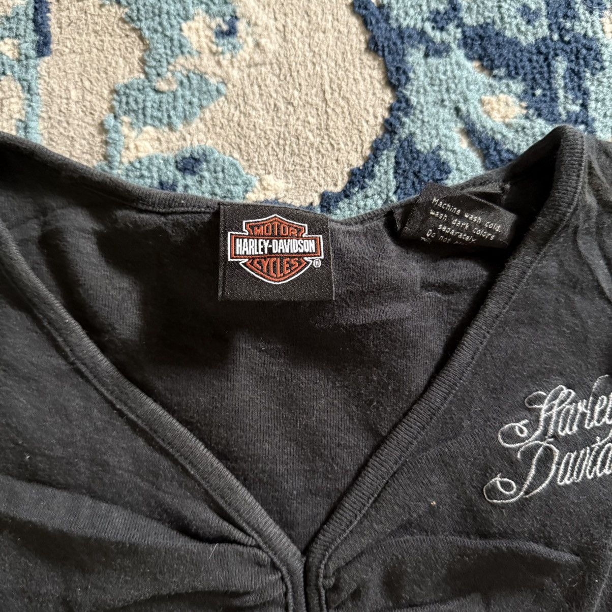 Harley Davidson Vintage harley davidson long sleeve Size M / US 6-8 / IT 42-44 - 3 Thumbnail