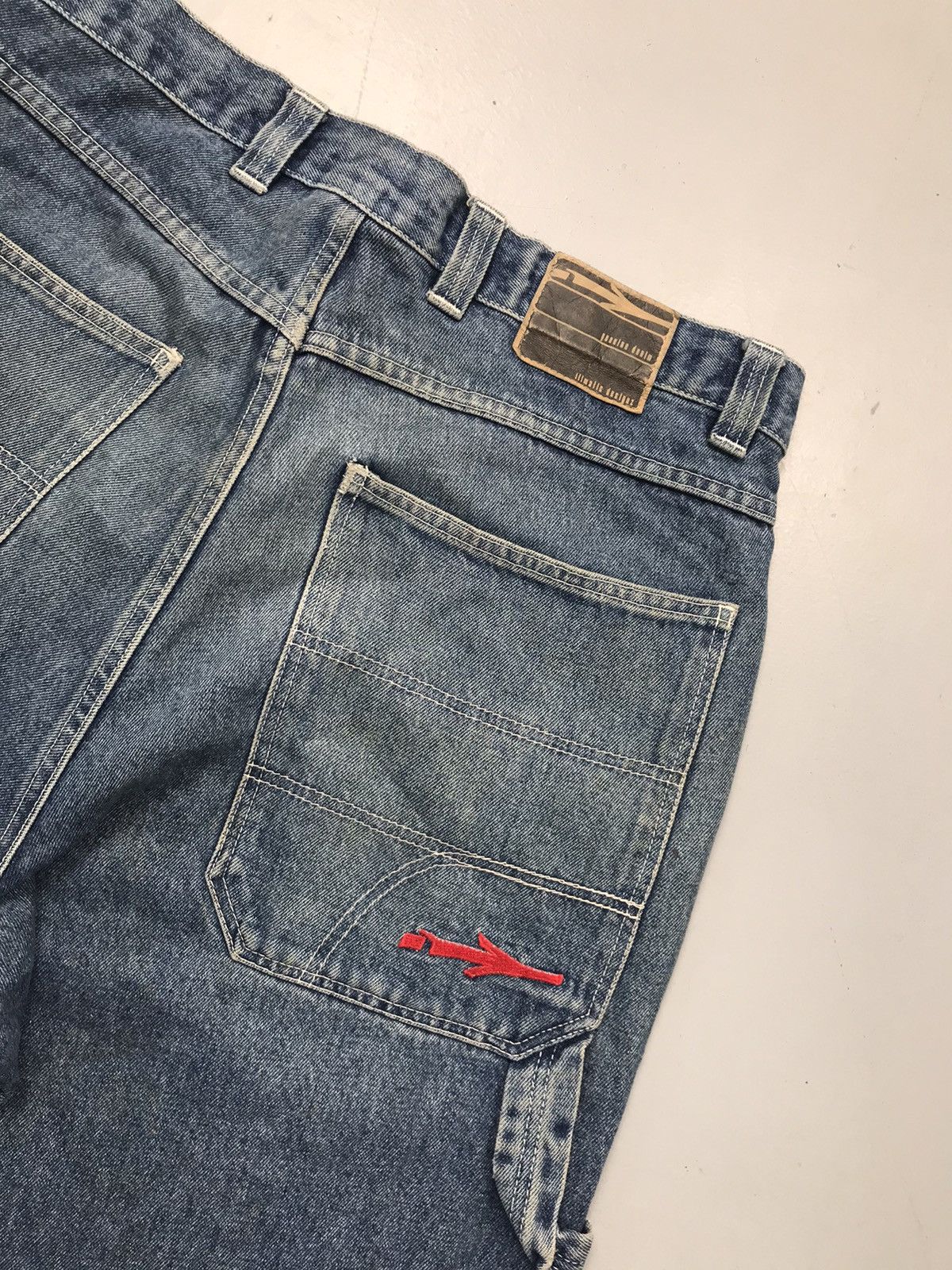 JNCO Vintage illmatic desionz carpenter denim Size US 36 / EU 52 - 12 Thumbnail