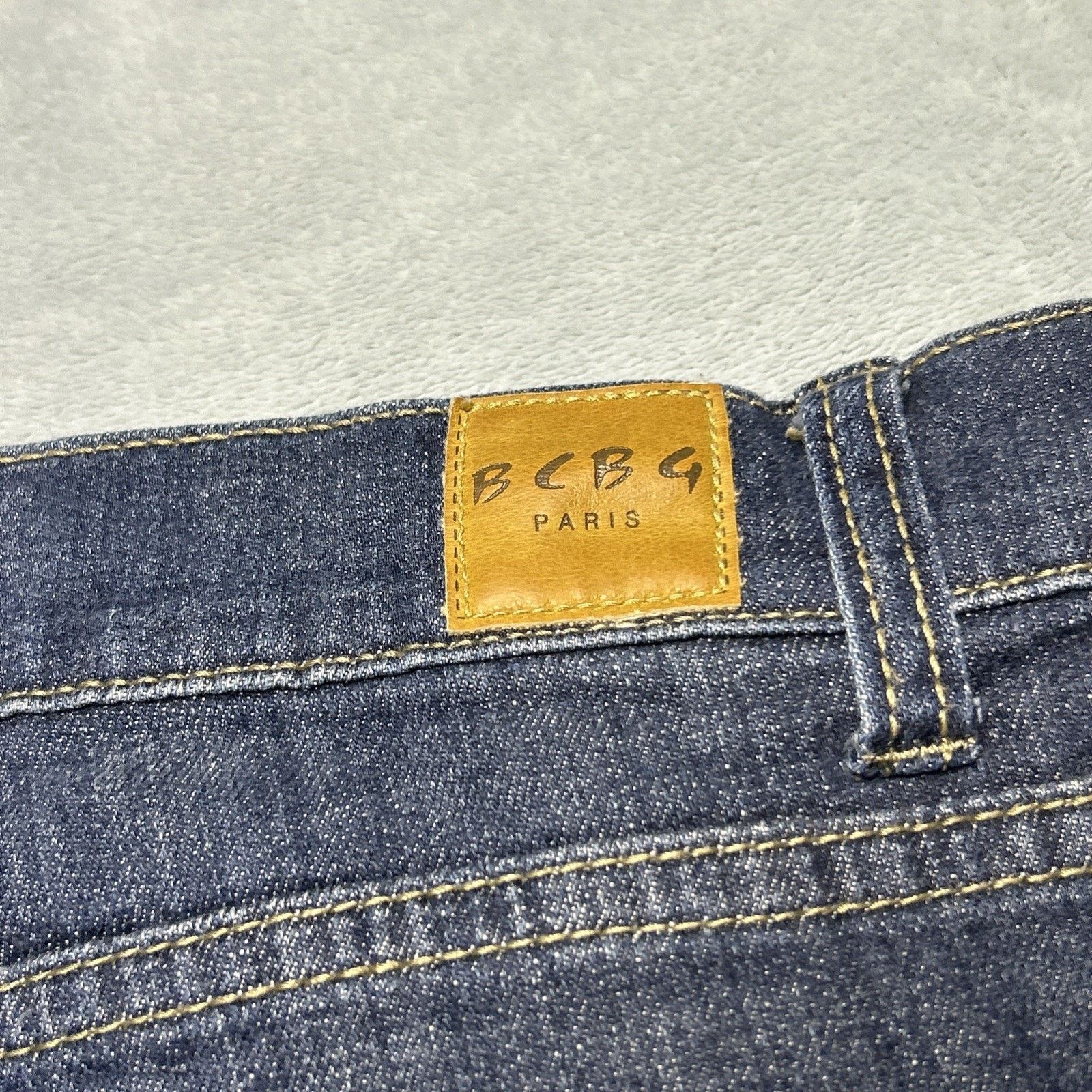7 For All Mankind 2000s BCBG Beyond Baggy Jeans Womens 14 38x32 Hamilton Wide Size 36" / US 14 / IT 50 - 16 Thumbnail