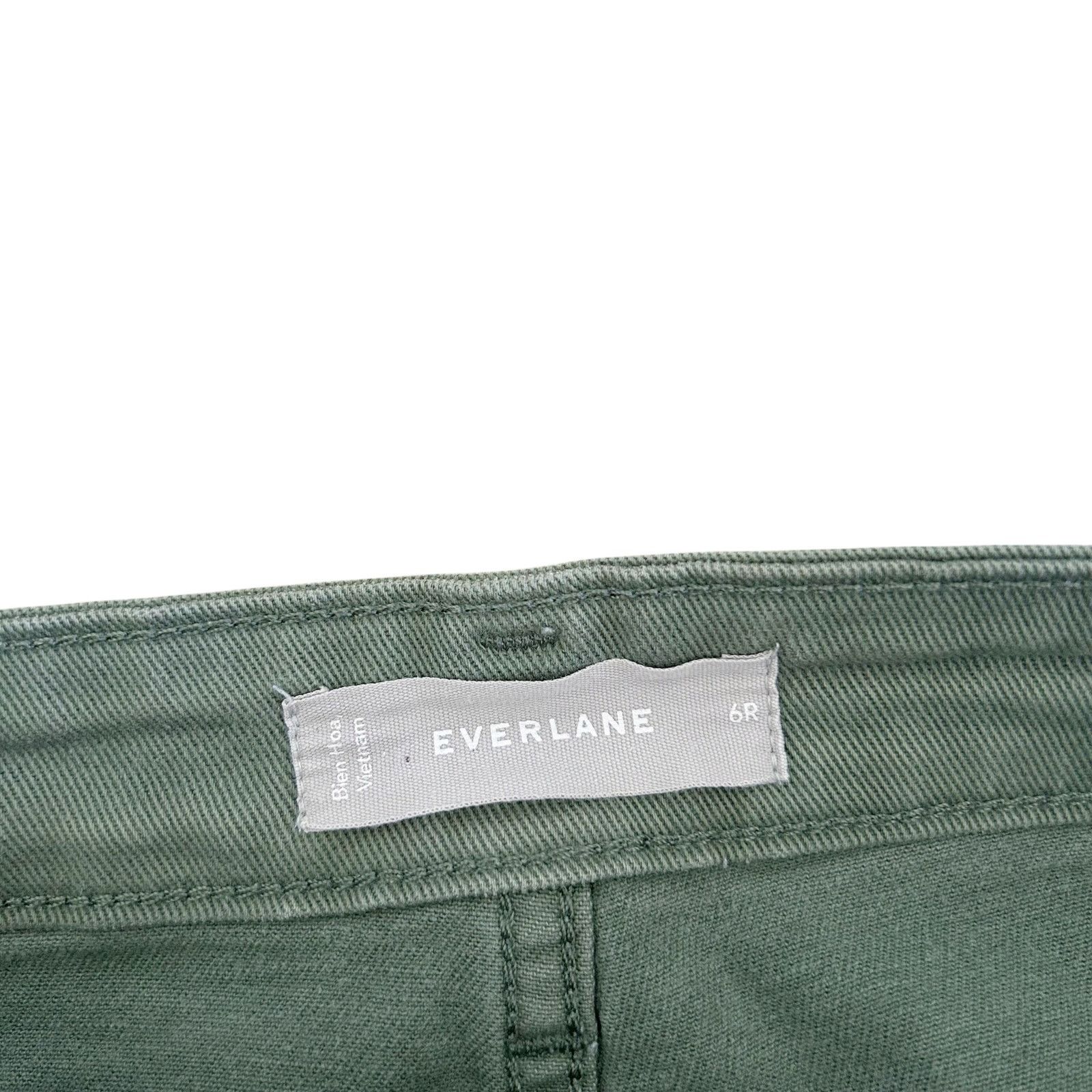 Everlane Everlane Green Utility Pants Sz 6 Size 28" / US 6 / IT 42 - 2 Thumbnail