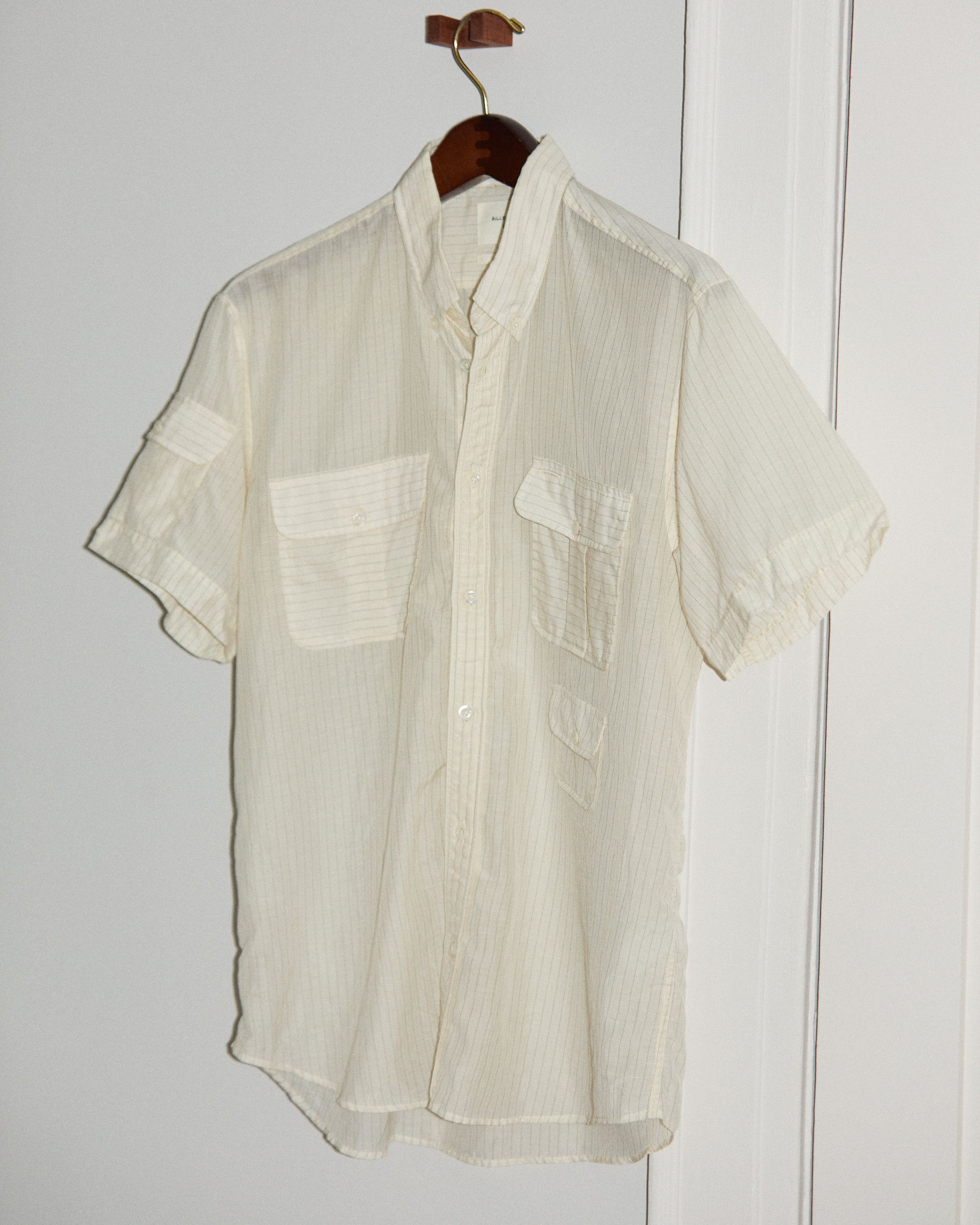 Billy Reid Billy Reid Striped Button Up Shirt Size US L / EU 52-54 / 3 - 4 Thumbnail