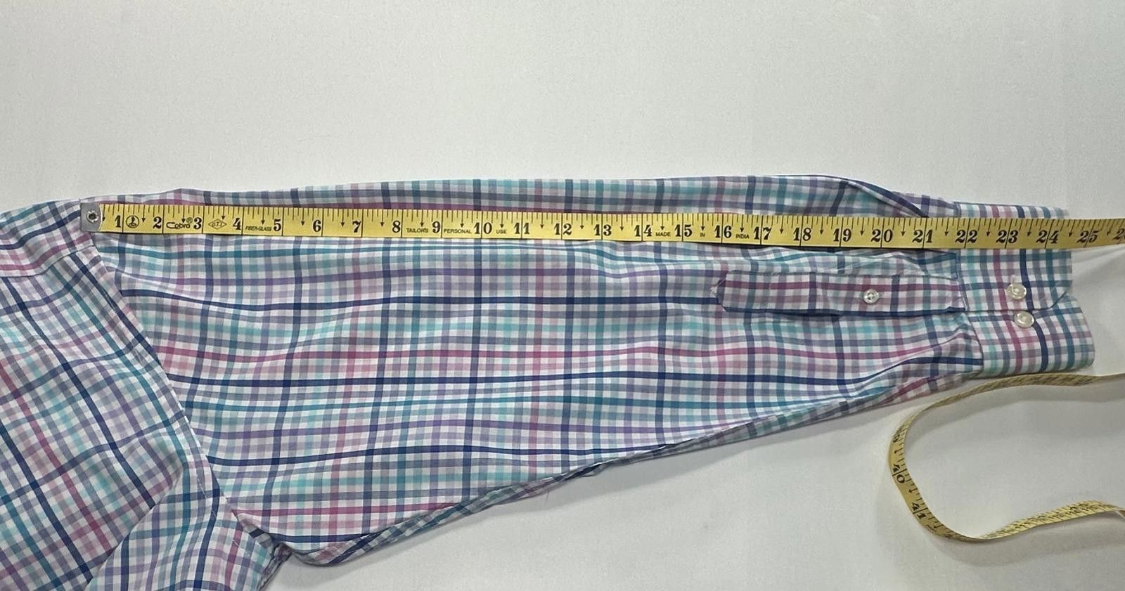 Izod Izod Premium Essentials Oxford Button Up Multicolored Mens L Size US L / EU 52-54 / 3 - 5 Thumbnail