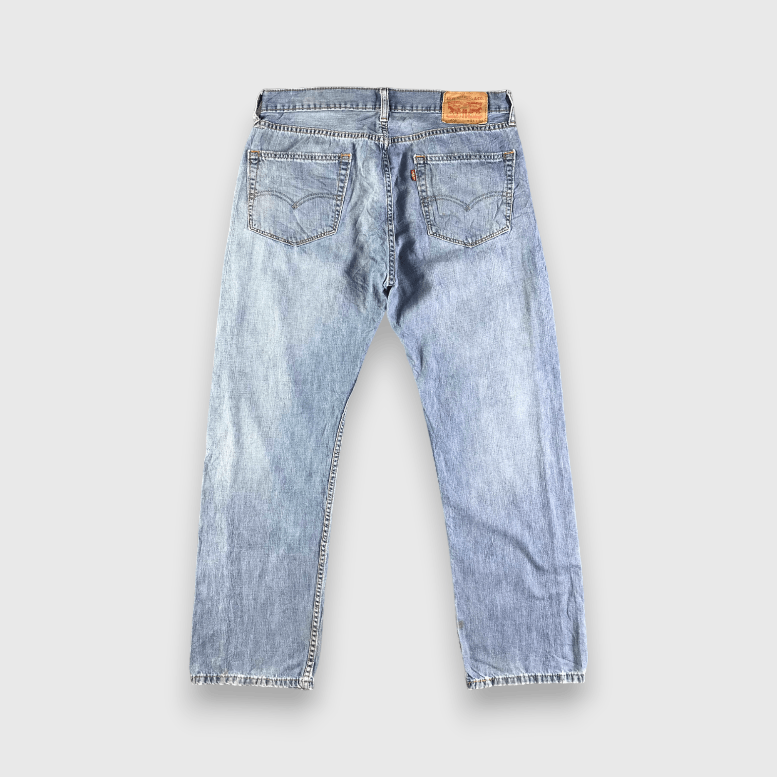 Levi's Vintage Blue Wash Levis 505 Jeans-J4402 Size US 34 / EU 50 - 2 Thumbnail