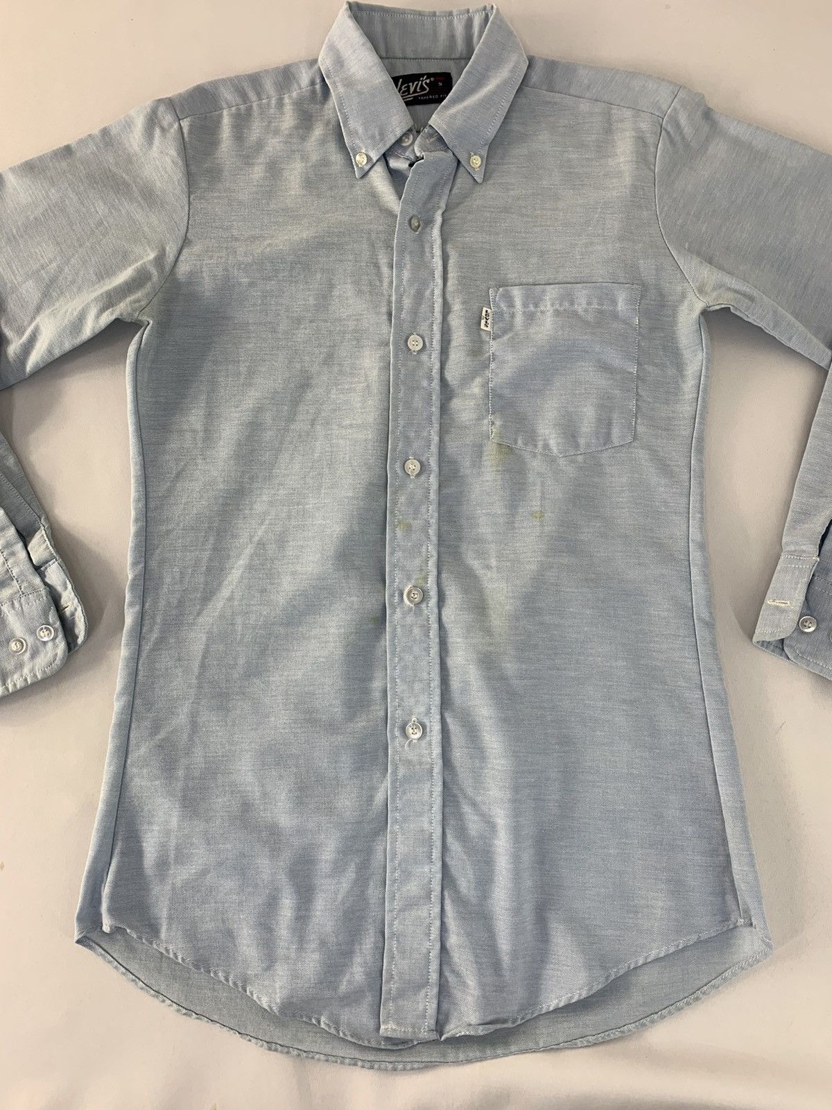 Levi's Vintage Levi’s Tapered Fit White Tab Denim Button Up Size US S / EU 44-46 / 1 - 2 Thumbnail