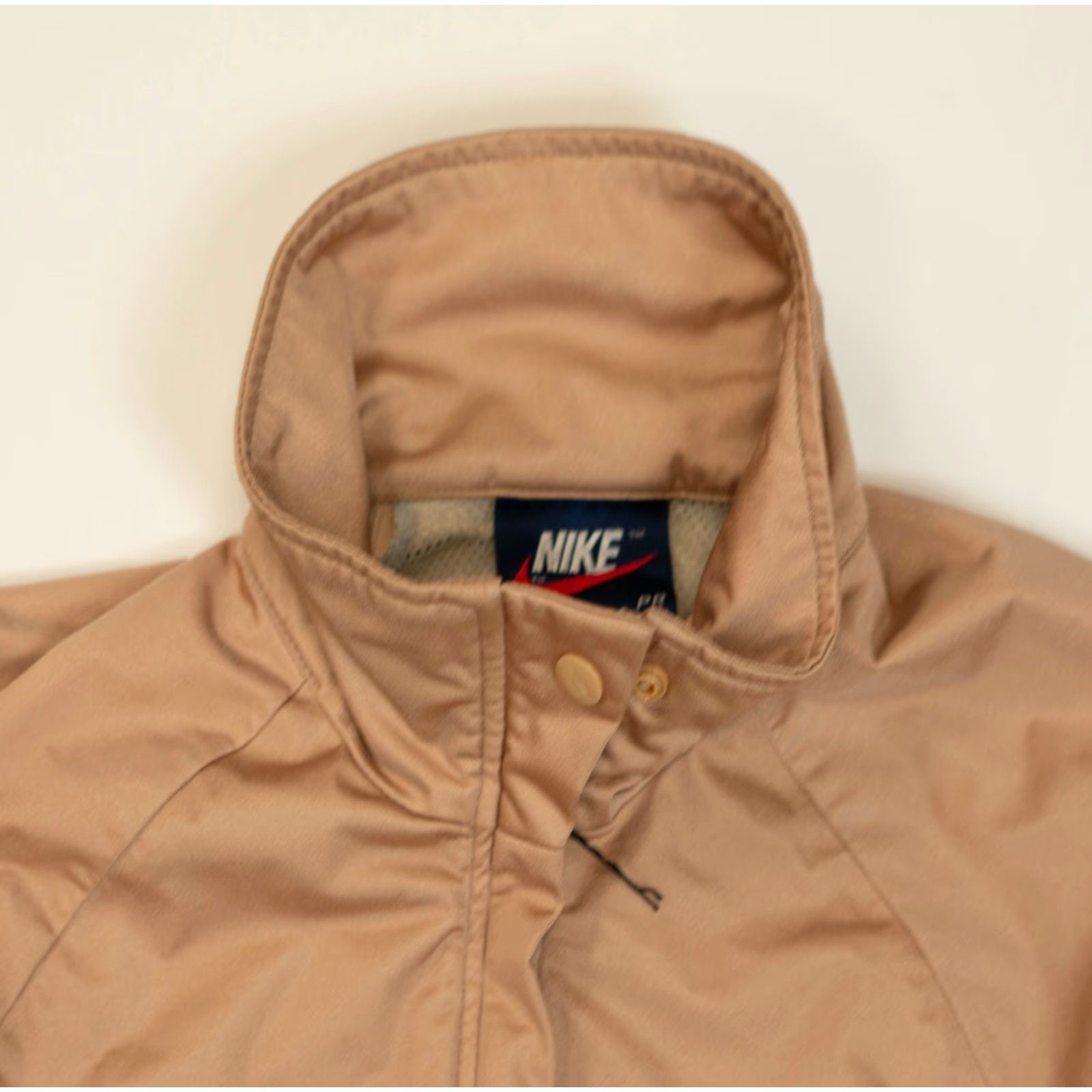 Nike VINTAGE Nike PR Gold Windbreaker Full Zip Track Jacket S Mens Gold 80s 90s USA Nike Shirt Jacket Size US S / EU 44-46 / 1 - 4 Thumbnail