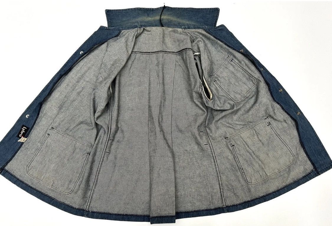 Nigel Cabourn × Vintage 60’s Lybro of Liverpool Coverall Denim Jacket Pre-Cabourn Size US L / EU 52-54 / 3 - 4 Thumbnail