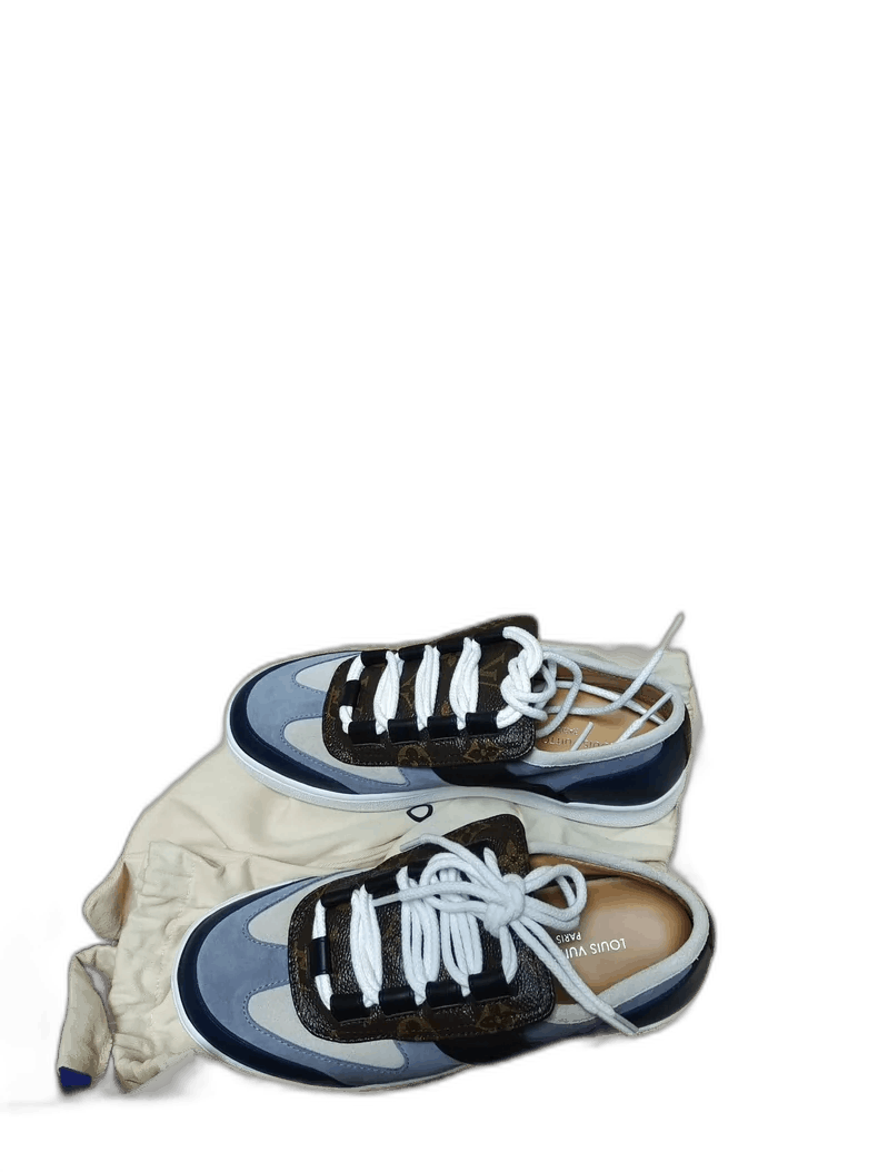 Louis Vuitton Louis Vuitton LV Designer LaceUp Sneakers for Women-2506 Size US 6 / IT 36 - 1 Thumbnail