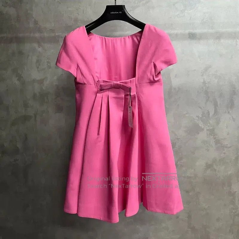 Valentino Pink Cotton Dress for Women .