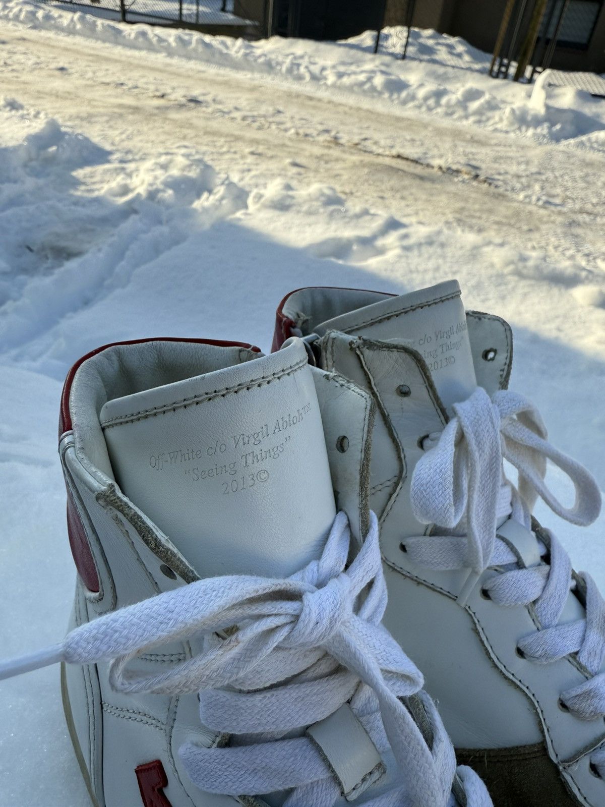 Off-White Off-white hight sneakers Virgil Abloh hight top Size 39 Size US 9 / IT 39 - 6 Thumbnail