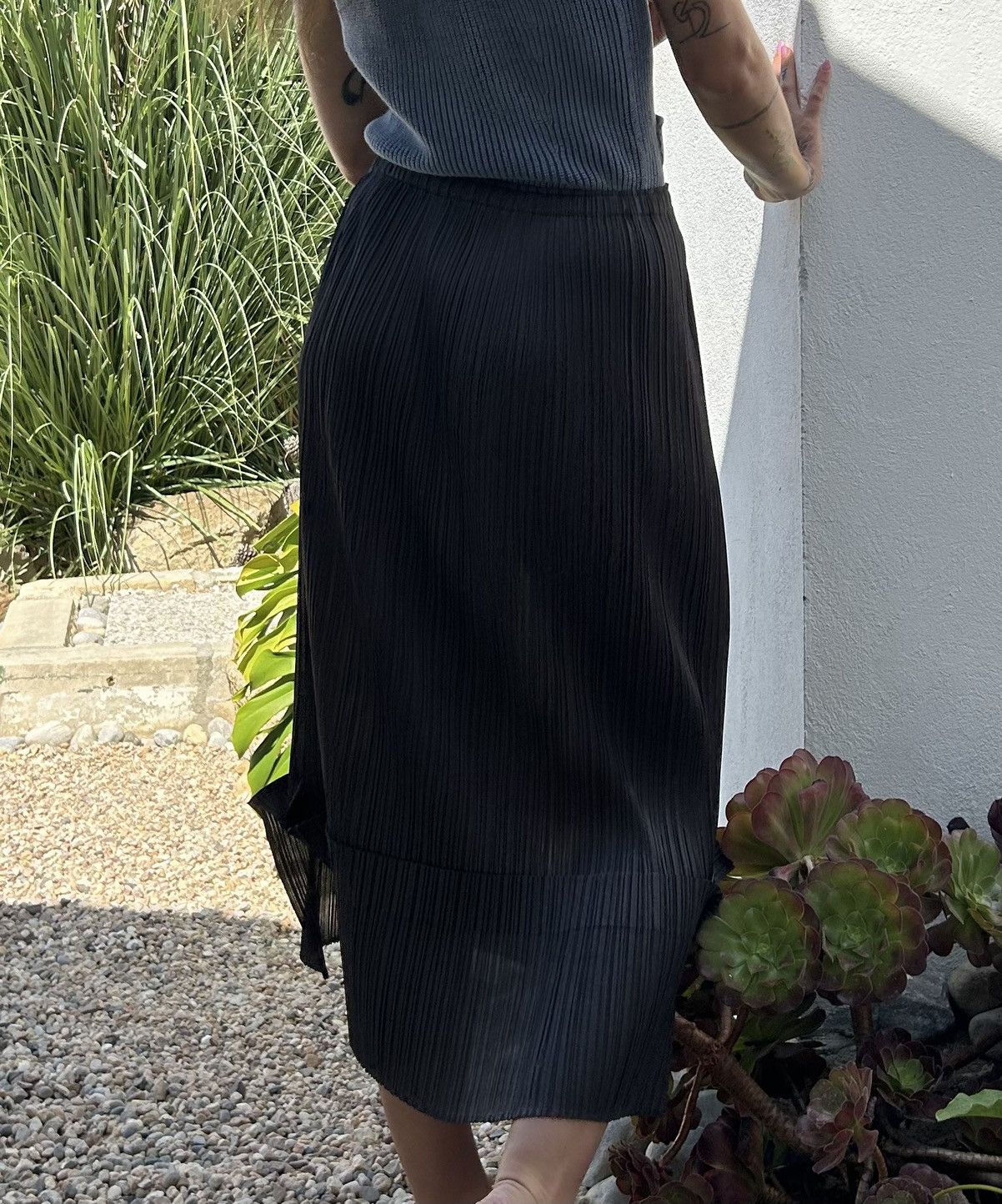 Issey Miyake × Pleats Please Issey Miyake Issey Miyake Pleats Please Size 28" / US 6 / IT 42 - 4 Thumbnail