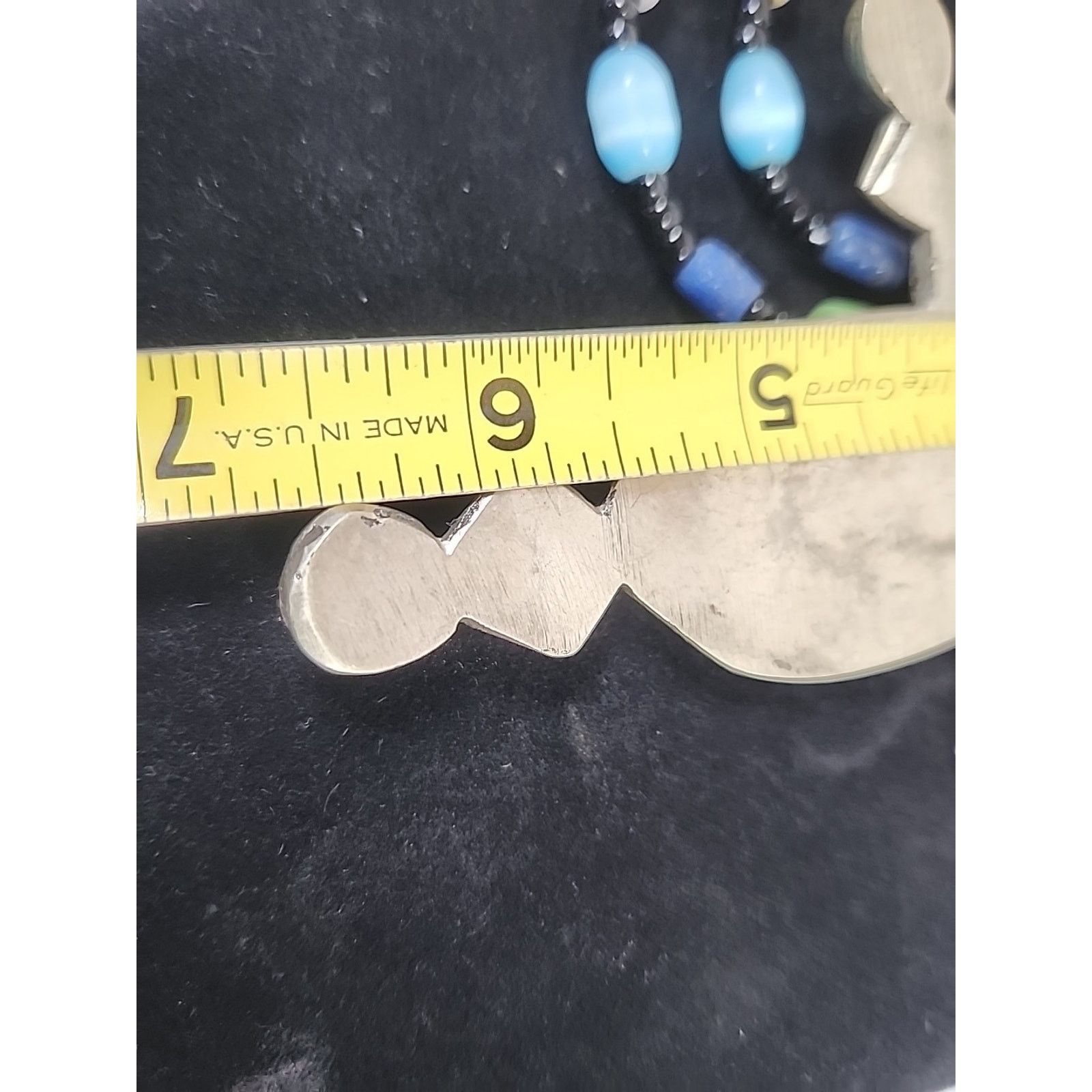 Tuareg Cross Pendant Traditional EthnicTribal BeadedNeckless