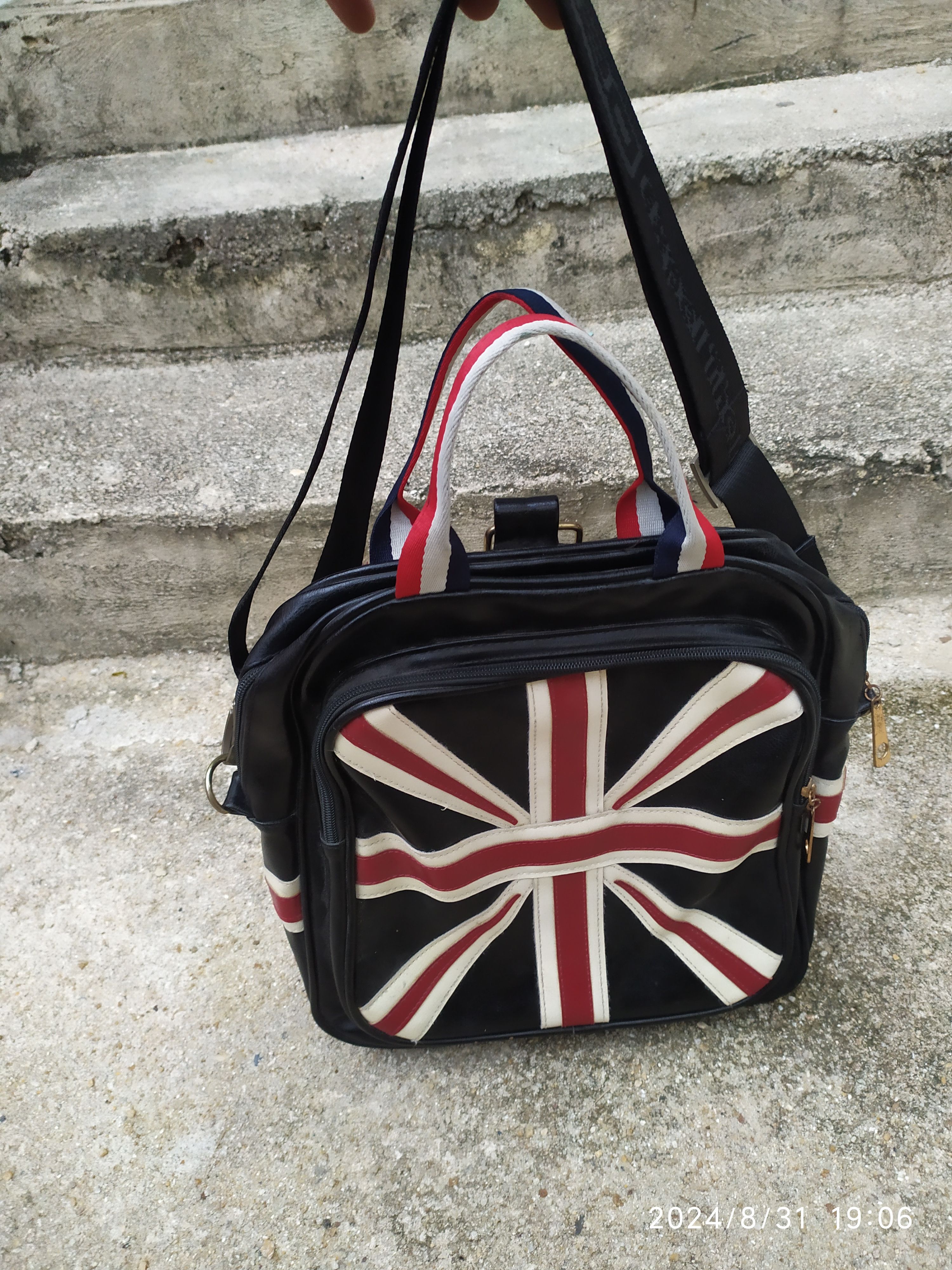 If Six Was Nine × Le Grande Bleu (L.G.B.) VINTAGE CUSTOM GREAT BRITAIN PUNK ROCK BAND BAG Size ONE SIZE - 2 Thumbnail