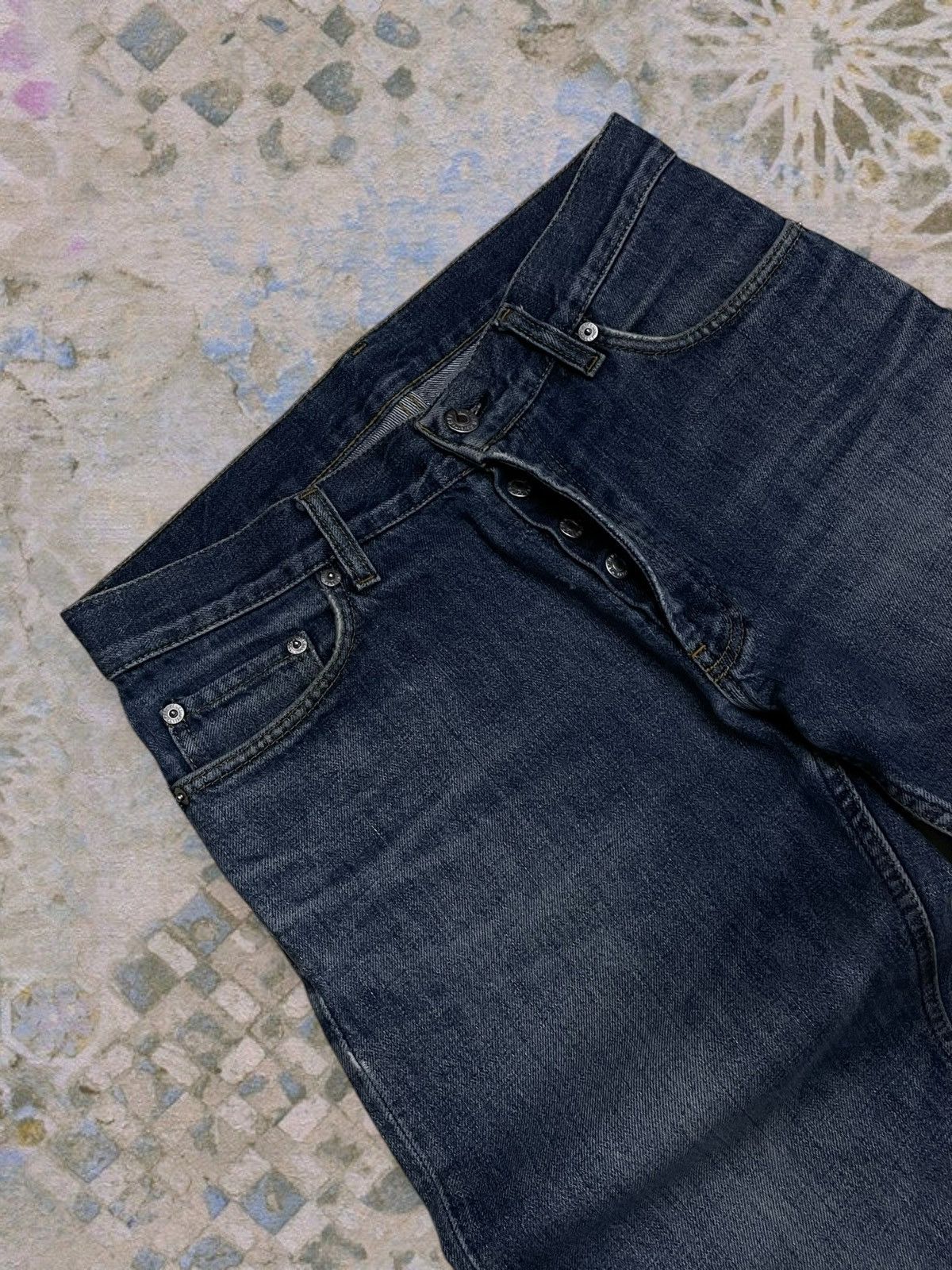 Helmut Lang Vintage Authentic Designer Helmut Lang 1998 Distressed Denim Size US 30 / EU 46 - 8 Thumbnail