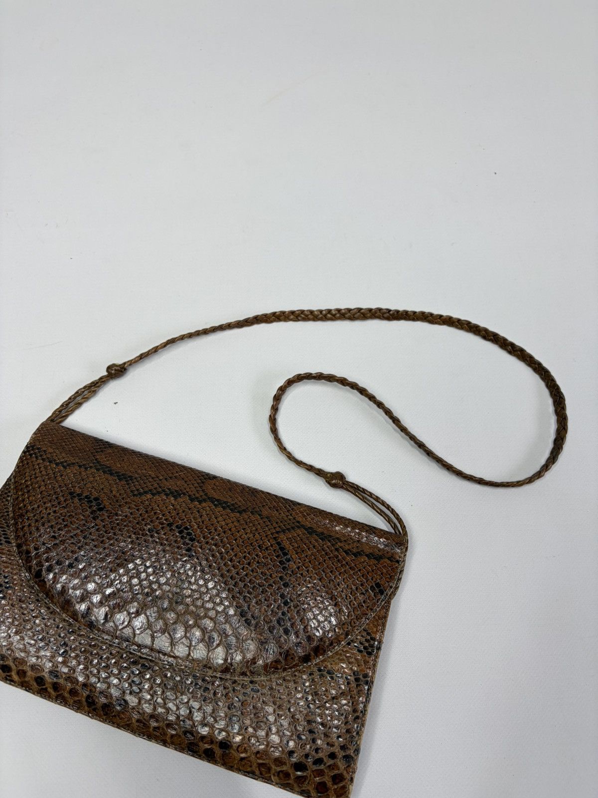KMRii Snakeskin Leather Bag Y2K Archive KMRii If Six Was Nine Vibe Size ONE SIZE - 8 Thumbnail