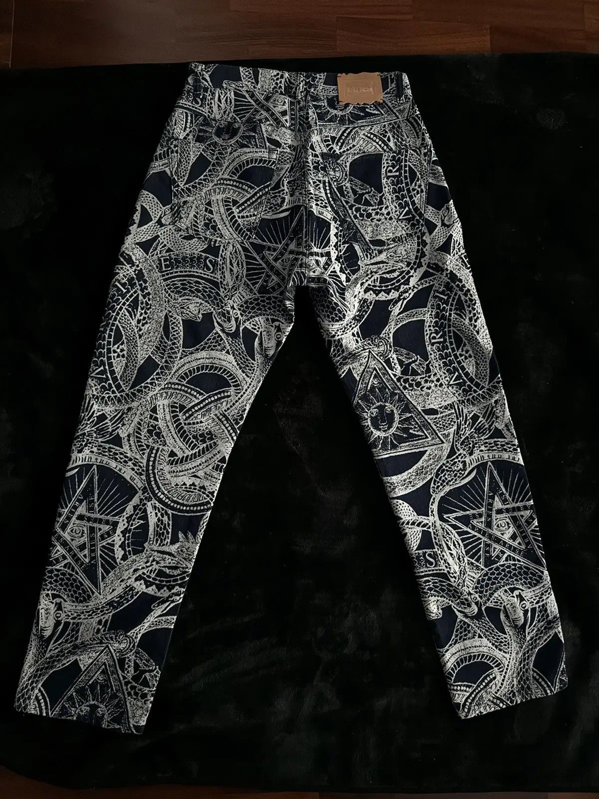 Aries Arie Snake Denim Jeans Size US 30 / EU 46 - 3 Thumbnail