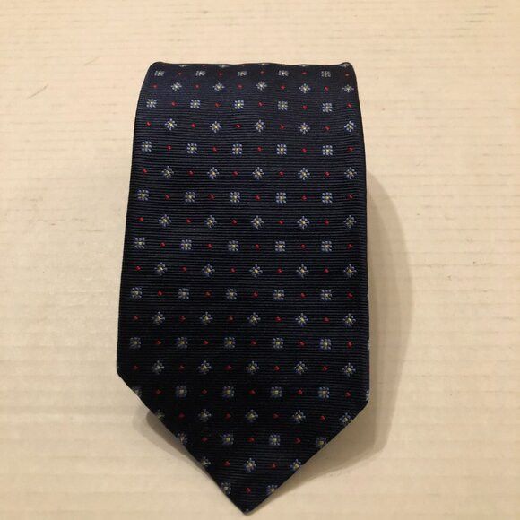 Ralph Lauren Ralph Lauren men's new navy 100%silk tie 3 1/2" X 58" Size ONE SIZE - 2 Thumbnail