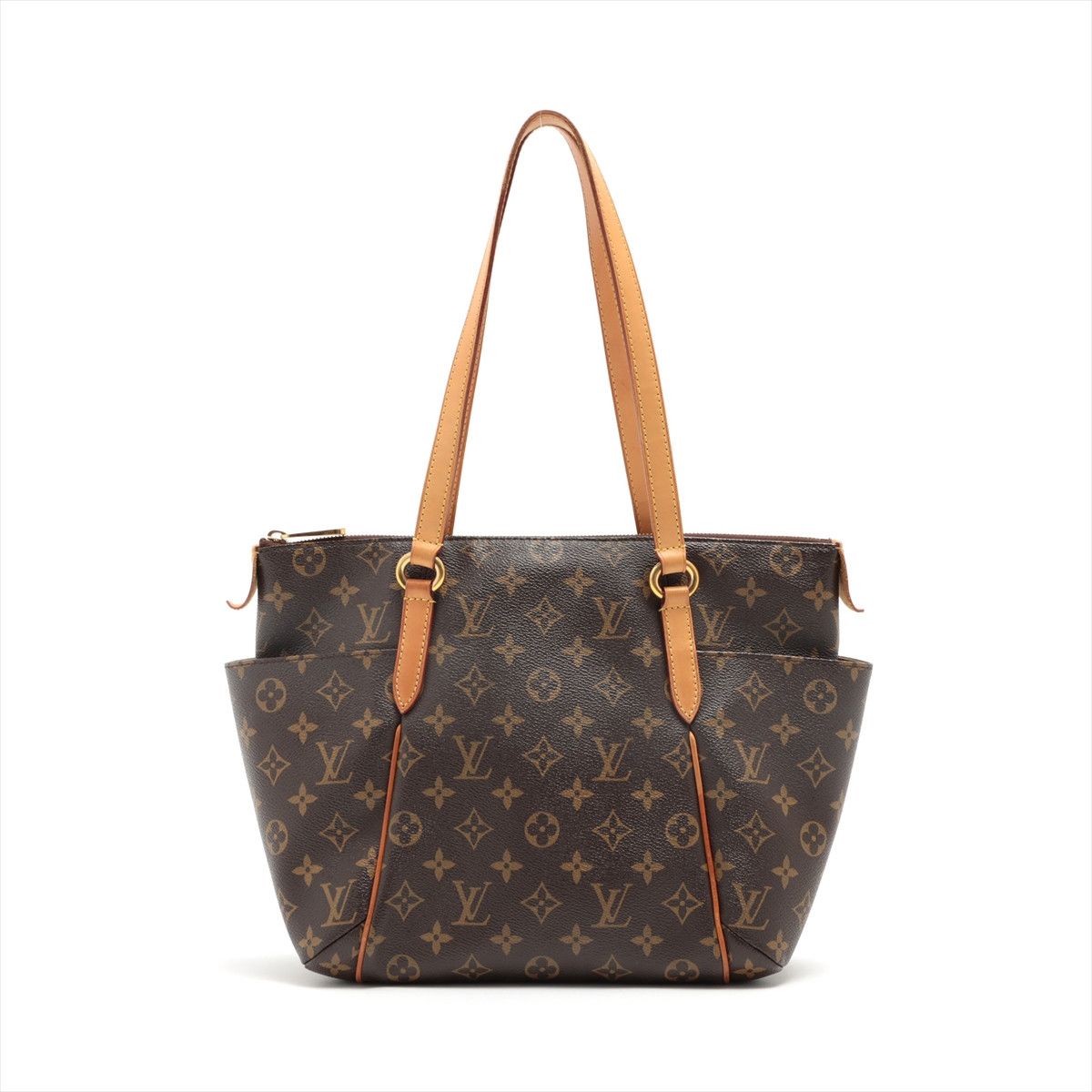 image of Louis Vuitton Monogram Totally Pm Tote Bag Brown, Women's