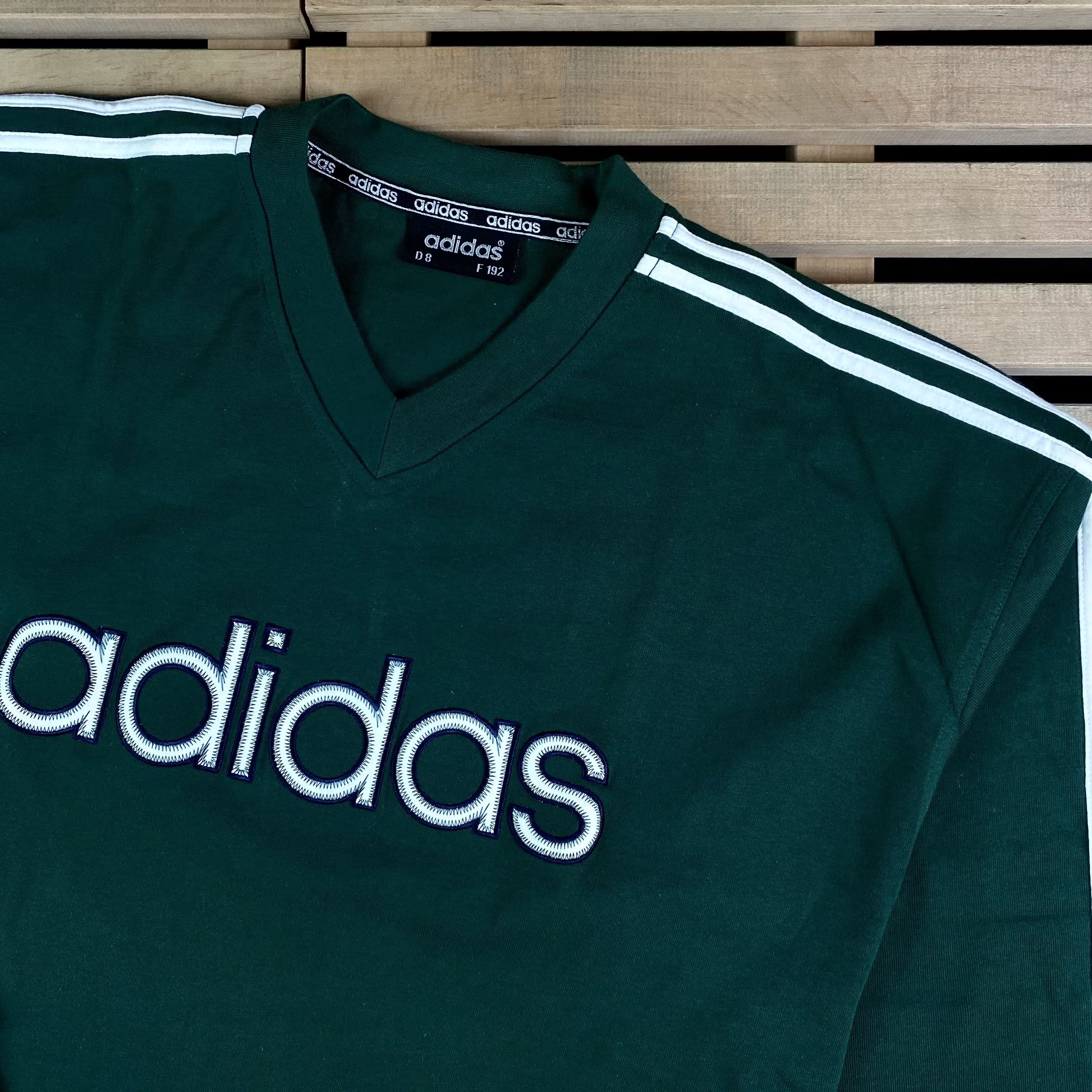 Adidas × Vintage Mens Sweatshirt Adidas Vintage Big Logo Size L Size US L / EU 52-54 / 3 - 2 Thumbnail