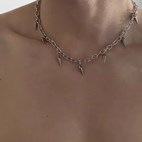 Designer × Vintage Retro punk necklace Size ONE SIZE - 2 Thumbnail