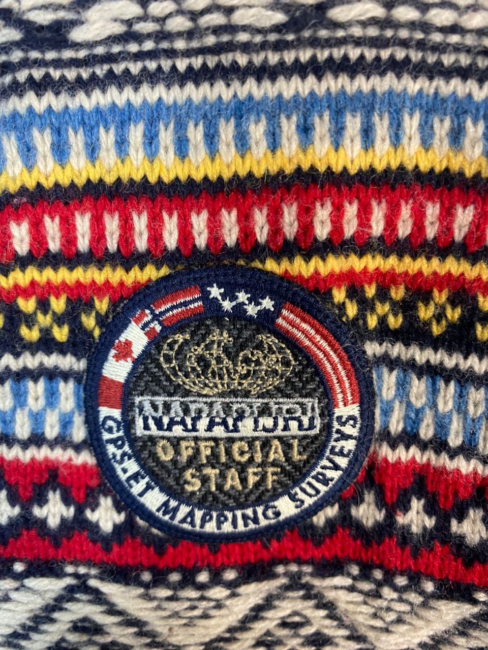Napapijri × Native Napapijri native knit zipper sleeveless sweater Size US S / EU 44-46 / 1 - 6 Thumbnail
