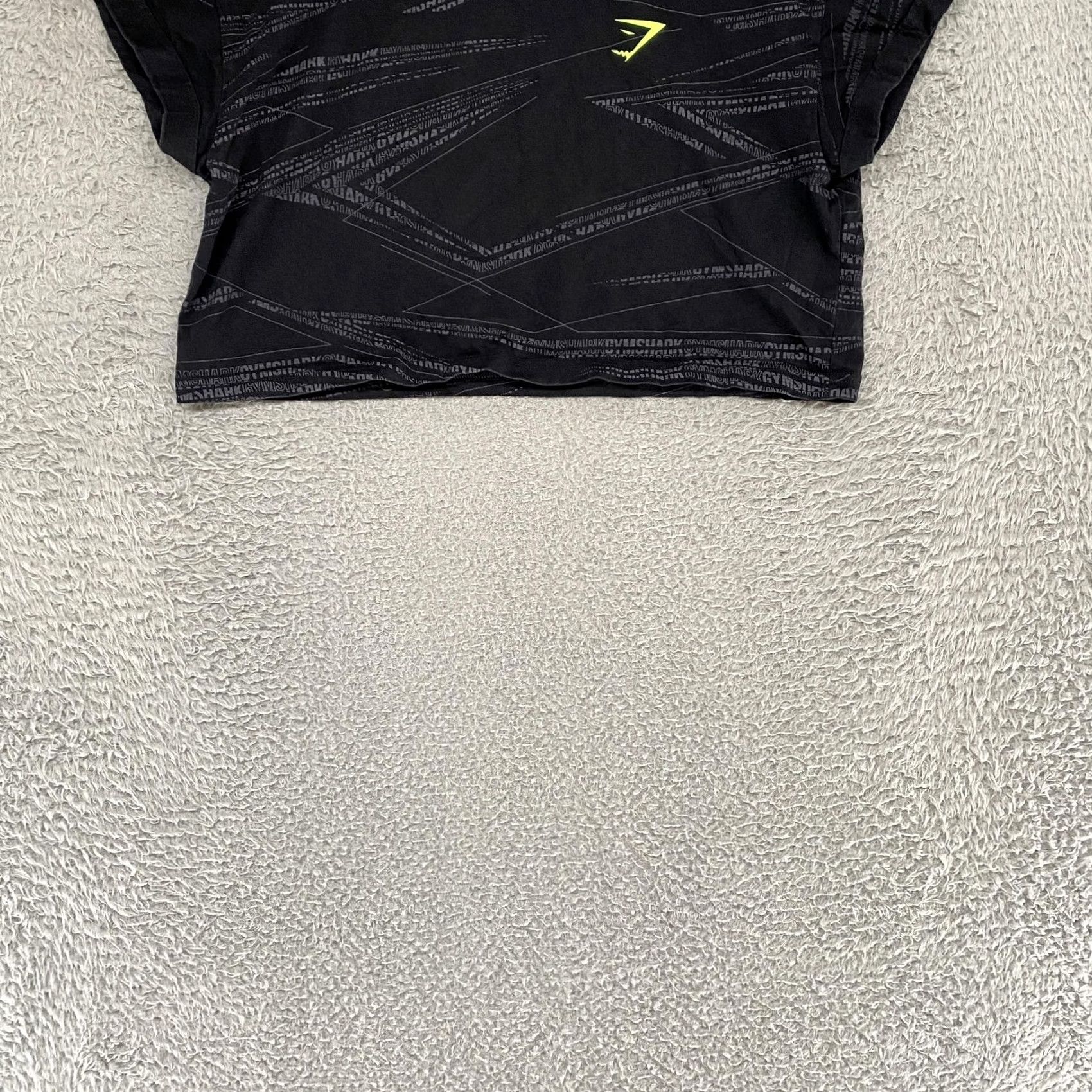 Gymshark Gymshark Cropped T-Shirt Womens M Black Logo Graphic Workout Gy m Top Size M / US 6-8 / IT 42-44 - 2 Thumbnail