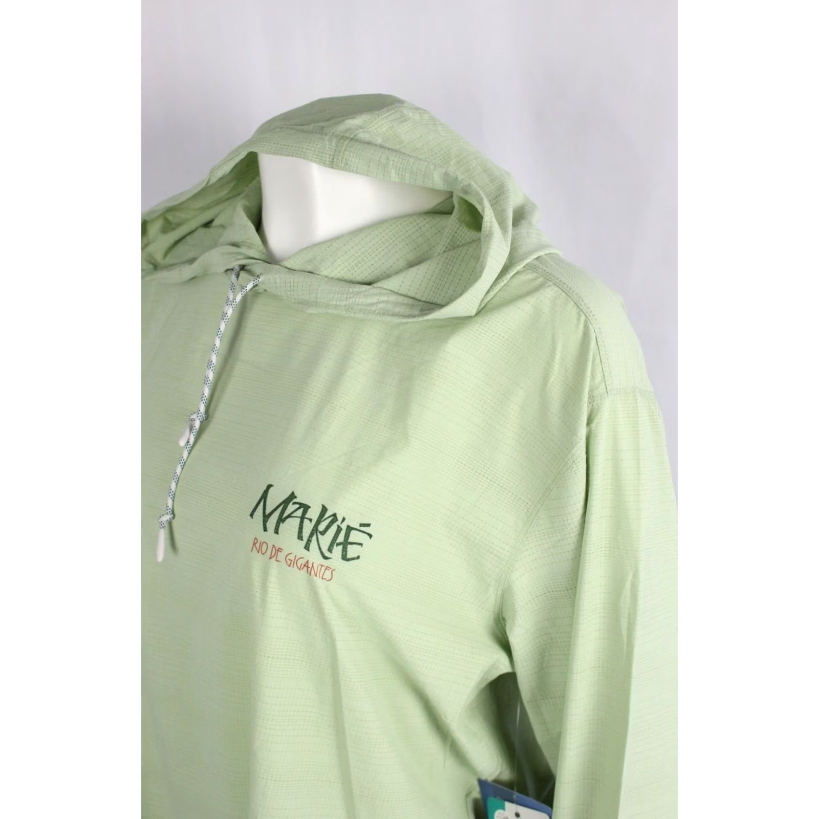 Vintage Rep Your Water Women's Flolite Sun Hoody Pullover L Green Breathable Lightweight 86% Polyester 14% Spandex Fishing Hoody Angler Outdoor Size L / US 10 / IT 46 - 5 Thumbnail