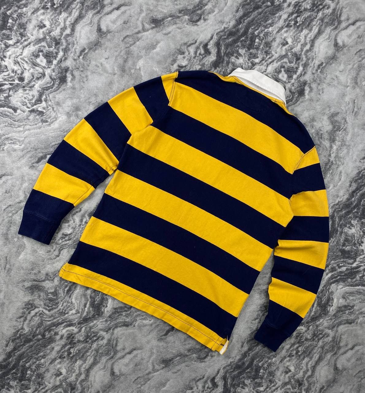 Polo Ralph Lauren Vintage Polo Ralph Lauren Rugby Shirt Long Sleeve Striped Size US S / EU 44-46 / 1 - 9 Thumbnail