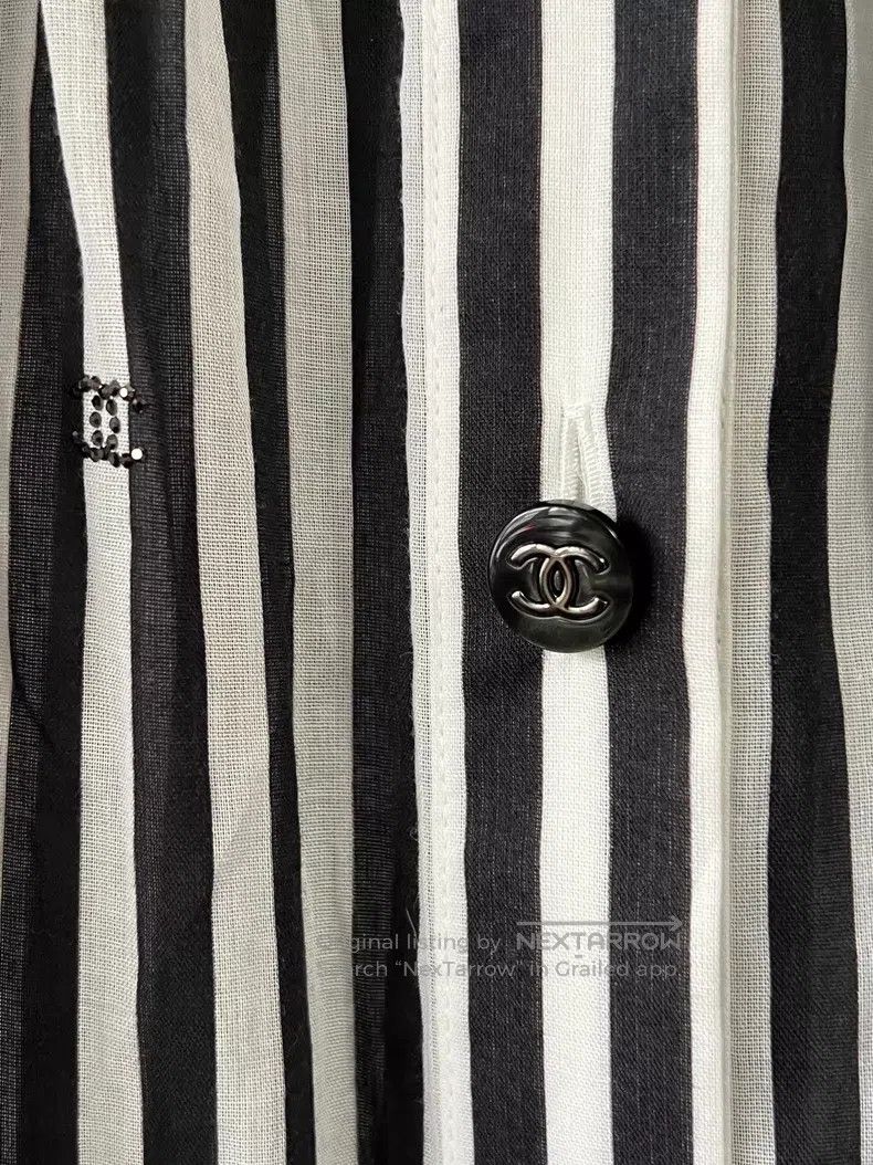 Chanel Chanel 24M striped cake dress shirt Size XXS / US 00 / IT 34 - 5 Thumbnail